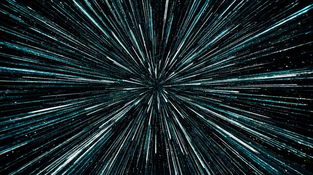 digital explosion of particles and light rays with high detail futuristic energy concept