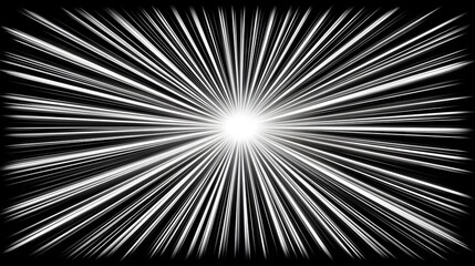 Fototapeta premium digital explosion of particles and light rays, high detail, futuristic technology concept background
