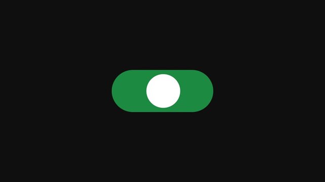 minimal slider toggle switch animation