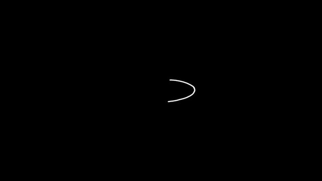 Black background with small white dots moving around randomly creating a dynamic and lively atmosphere with a sense of freedom and joy