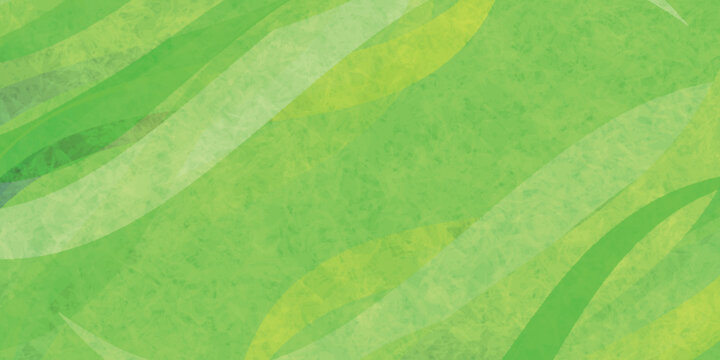 Abstract Green Wavy Texture Background Design