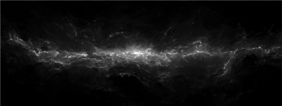 Cosmic nebulae cloud, vast interstellar expanse, a celestial masterpiece of stellar nursery, light diffusion, and cosmic dust.