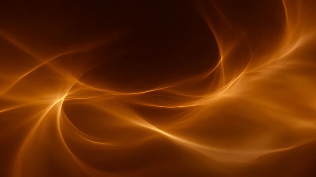 Orange fire smoke light texture abstract glow motion energy warm background dark glowing wave with smooth flow and warm glow abstract background