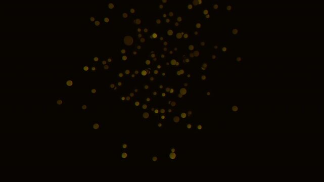 Sparse neon sphere shifts and scatters, reconstituting seamlessly on dark background. Volatility threshold lighting. Copy space layout. Generative code art.