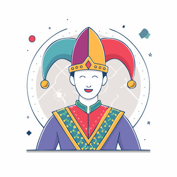 Jester Character Illustration