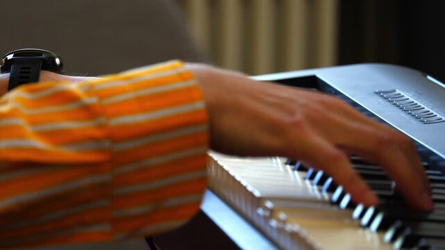 Piano performance showcasing skillful technique and expressive melodies