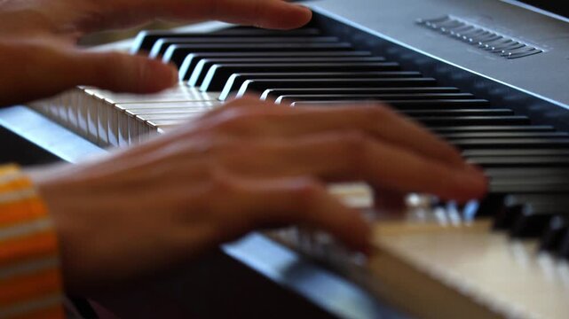 Piano performance showcasing skillful technique and expressive melodies