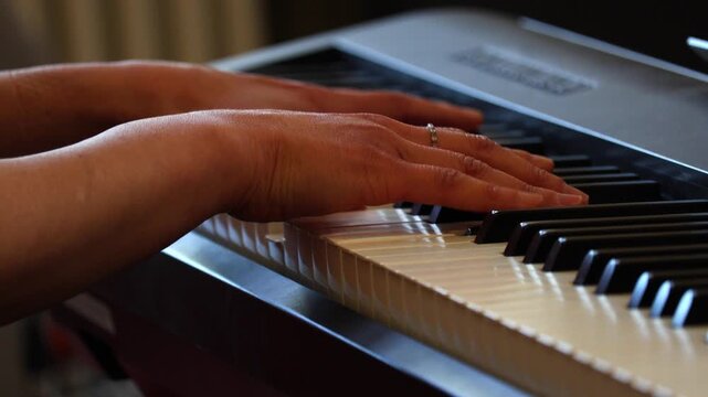 Piano performance showcasing skillful technique and expressive melodies