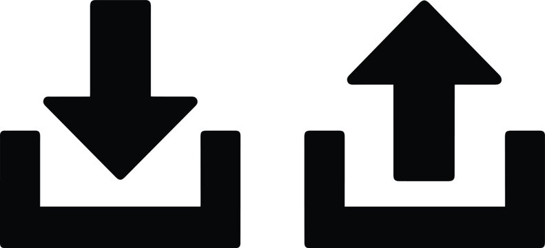 Server file transfer and sync icons for IT operations