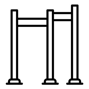 Pull Up Bar Icon