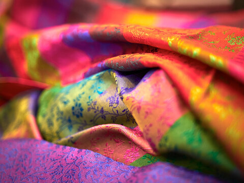 India, silk cloth