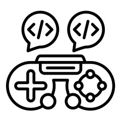 Fototapeta premium Game Lobby Icon