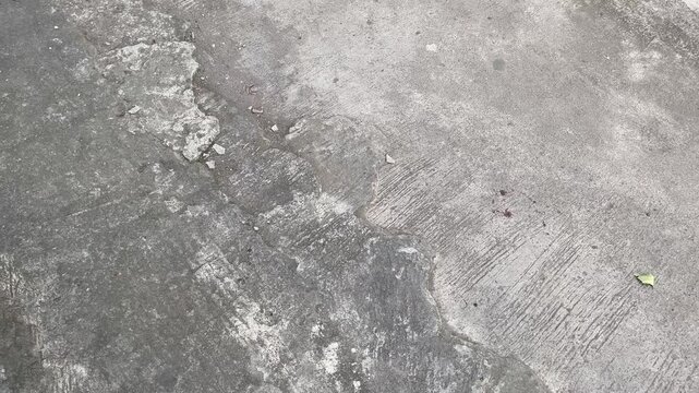 Weathered concrete surface texture with rough brushed cement pattern