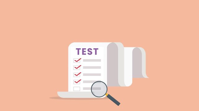 Test Progress Tracker with Completed Tasks and Deadline Concept,correct 