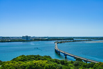 Fototapeta premium 静岡県浜松市の浜名湖
