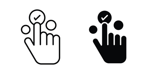 Fototapeta premium Choice icon