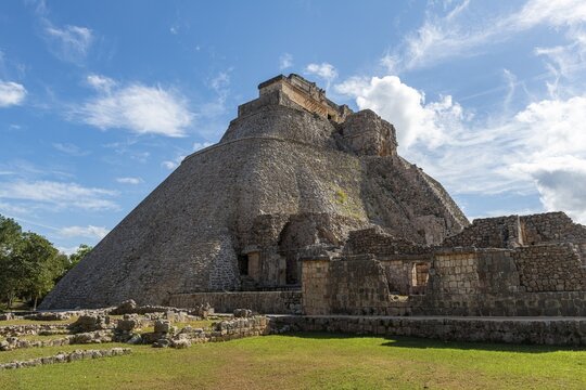Unesco world heritage site, the Maya ruins of Uxmal, Yucatan, Mexico