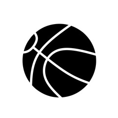 Hand Drawn Basketball Silhouette Sport Game Doodle Illustration © King Vector