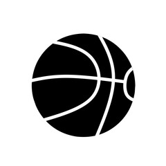 Hand Drawn Basketball Silhouette Sport Game Doodle Illustration © King Vector