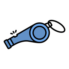 Naklejka premium Whistle Icon