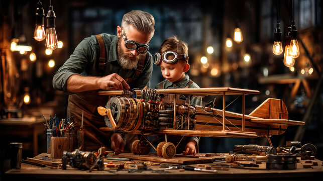 Father day dad daddy workshop