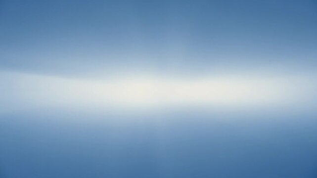 Horizontal glowing white light beam expanding and retracting on a dark blue background, representing transition, energy, singularity, motion, focus, and cosmic portal