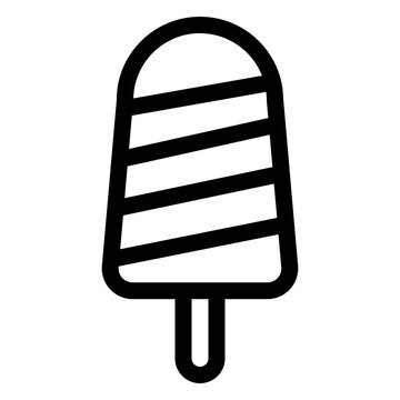 Sweet Popsicle Ice Cream Summer Icon