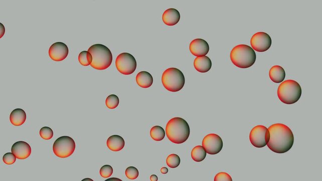 Front View of Bubbles Raising on Black Background in Slow Motion. Beautiful motion bubbles on white backgrounds.Slow-motion shot of shining soap bubbles slowly ascending. Slow rising air bubbles.