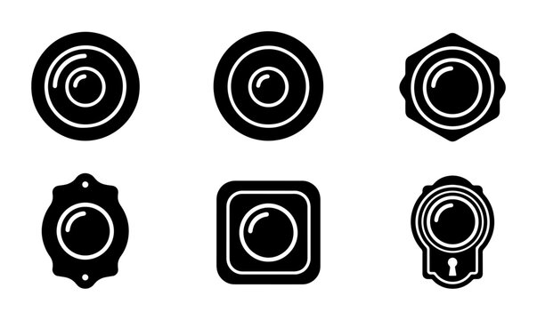 Collection of Diverse Door Knob Icons