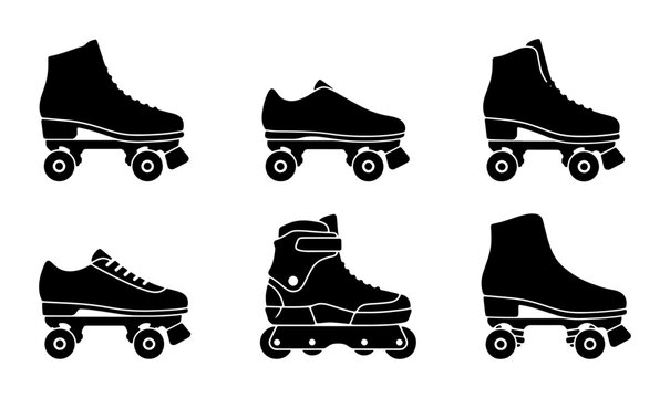 Roller Skate Collection Icons