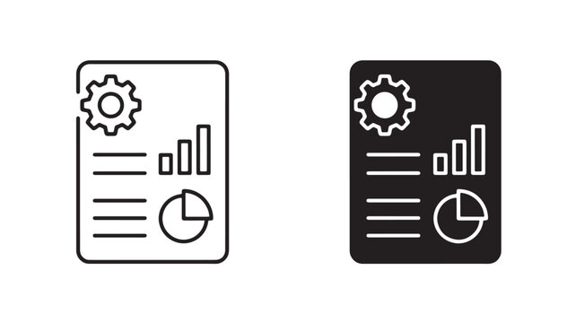 Infographic Templates With Gears And Charts For Business Analysis And Strategy Planning