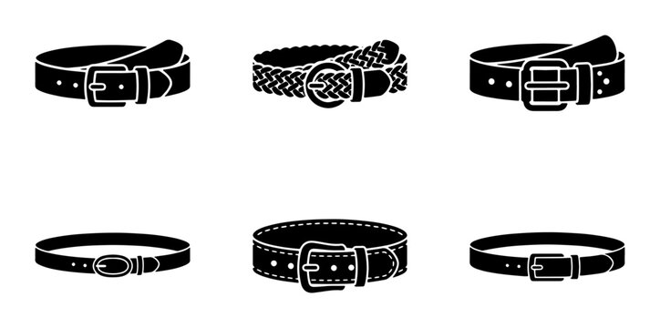 Collection of Six Belt Styles