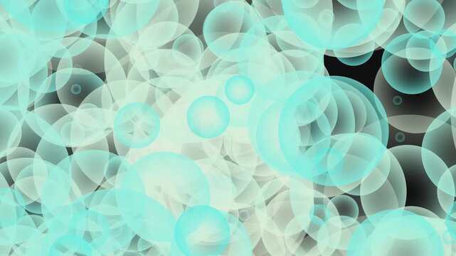 Animation of colorful iridescent bubbles exploding and floating on a green screen.Flying water bubbles green screen motion graphics.Soap air bubbles texture on chroma key green screen background.