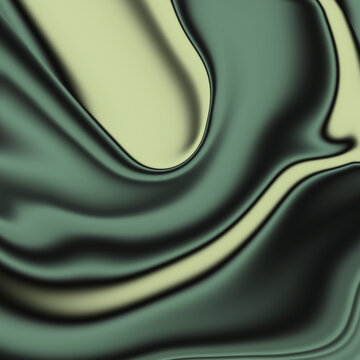 The liquify effect transforms a green marble background into a mesmerizing tale for a digital wallpaper.