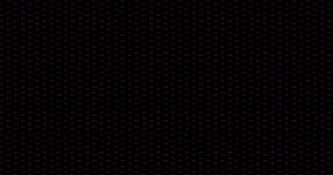 Abstract Digital Matrix Rain Background with Falling Data Particles.
