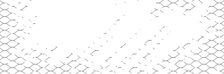 Grunge Metal Mesh net bacground Fence Background With Distressed Diamond Pattern And High Contrast Texture © kaira