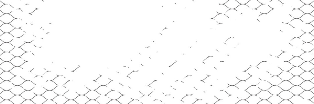 Grunge Metal Mesh net bacground Fence Background With Distressed Diamond Pattern And High Contrast Texture