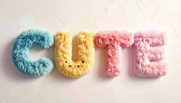 Funny Blue Furry Writing