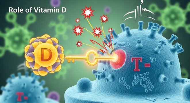 Vitamin Ds Role in Immune Response: A Visual Explanation.