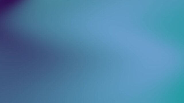 A soft and smooth abstract background with a flowing gradient of teal and deep blue colors, perfect for modern web and video overlays.