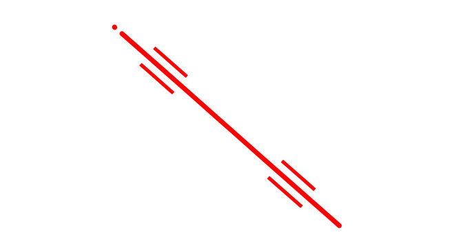 Red lines slanted abstract graphic design.