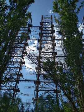 The Duga radar station in Chernobyl