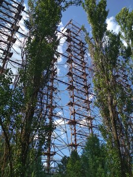 The Duga radar station in Chernobyl