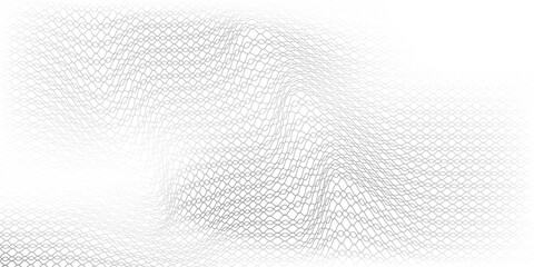 Curved net pattern. Seamless design for sportswear or equipment like soccer goals, volleyball nets, basketball hoops, hockey nets, and athletic gear © Rohmatul