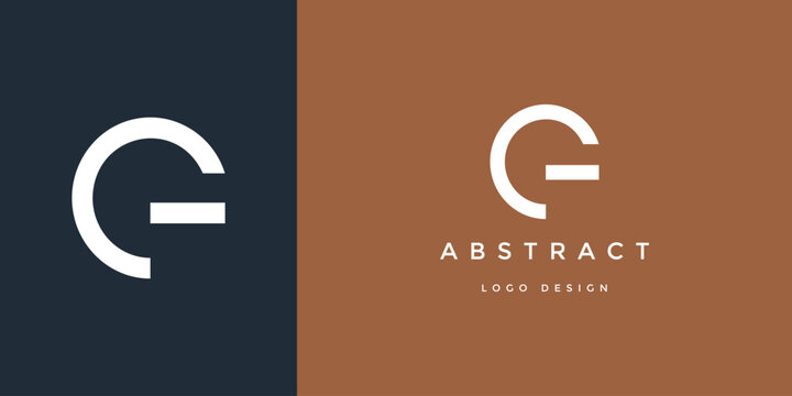 Business corporate Initial Letter G Logo vector icon and design template. White Circle Shape and Premium business logotype.