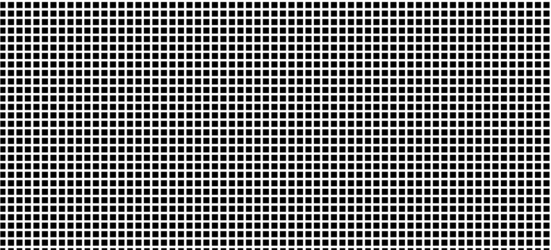 abstract seamless black big to small rectangle dot pattern suitable for background.