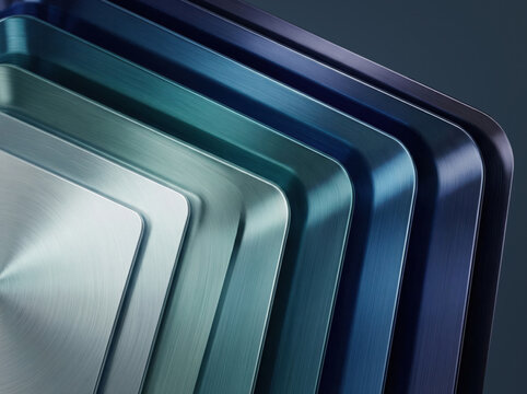 Abstract 3D high-tech Colorful Background