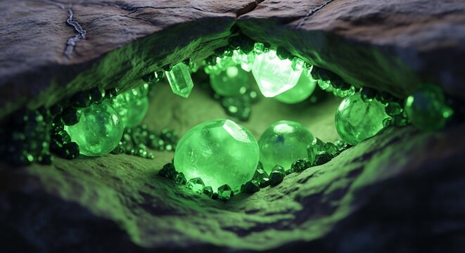 Green Crystal Cave