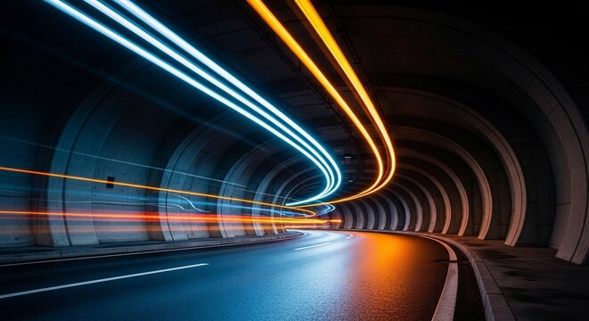 Neon Tunnel Speed