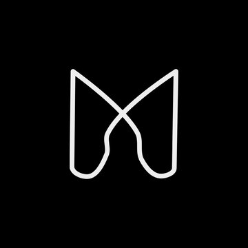 3d graphic of an abstract symbol